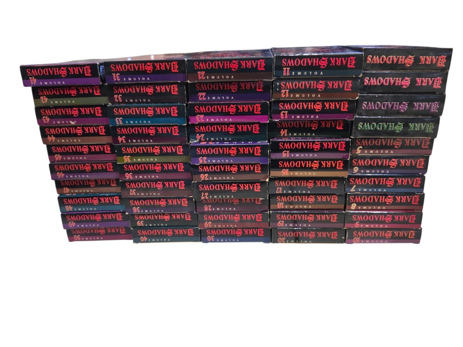 Vintage Dark Shadows VHS Lot 50 Tapes Volumes 1-50 MPI Home Video Horror