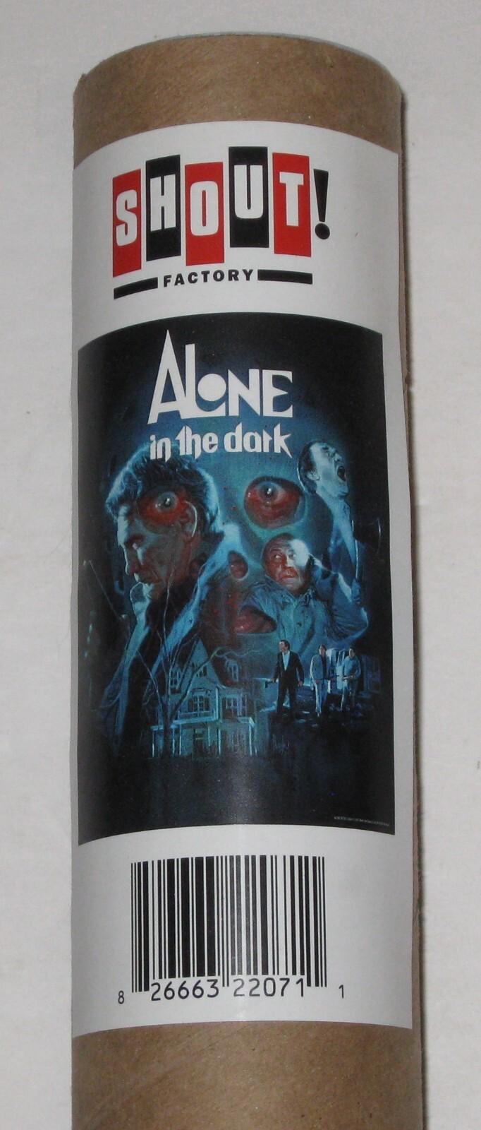 ALONE IN THE DARK (SHOUT! Factory) Exclusive Limited POSTER - RARE!!!