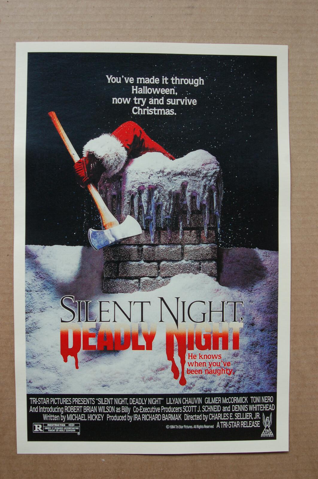 Silent Night Deadly Night  Lobby Card Movie Poster  