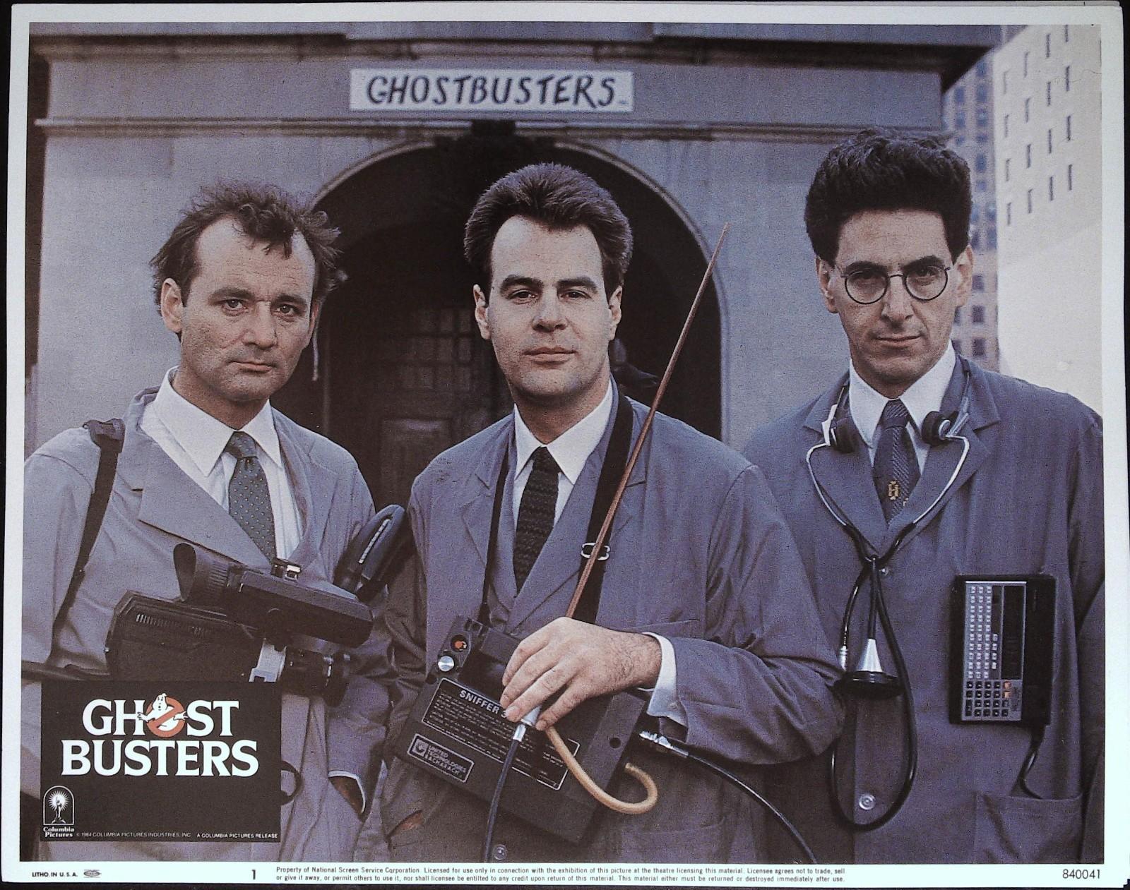 Ghostbusters Lobby Card #1 1984 Bill Murray, Dan Ackroyd & Harold Ramis!