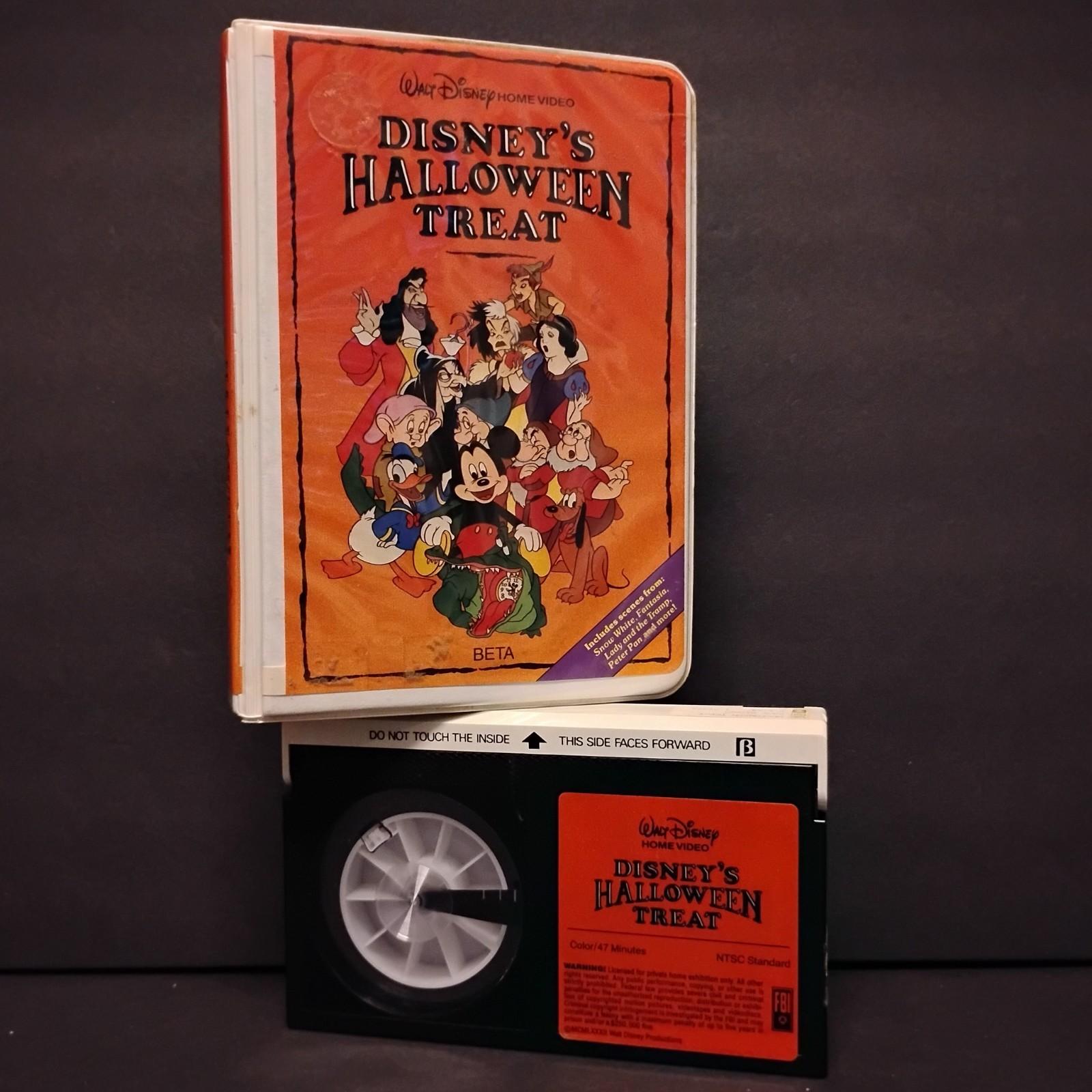 RARE BETAMAX, VINTAGE! DISNEY’S HALLOWEEN TREAT ORIGINAL ON BETAMAX !