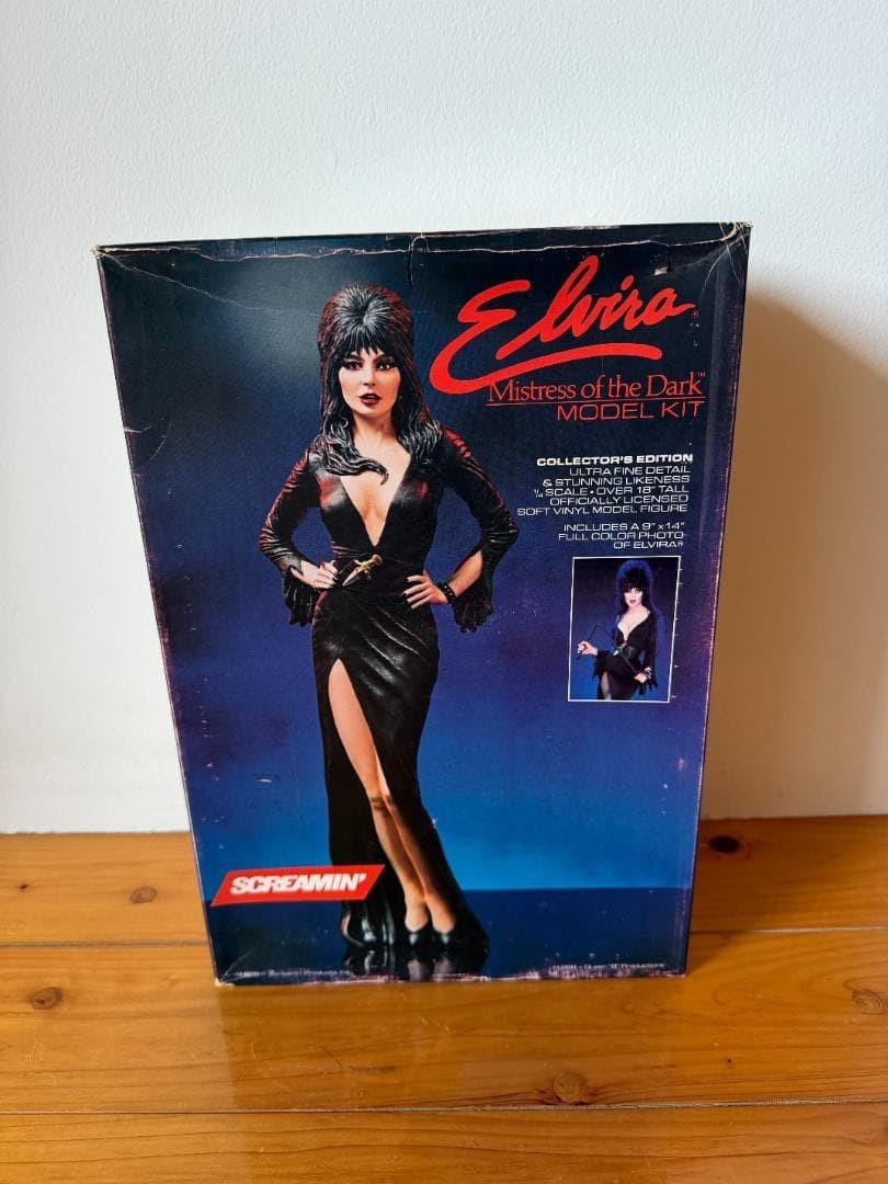 Rare Elvira Mistress Of The Dark Model Kit