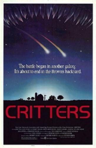 CRITTERS ORIGINAL MINT ROLLED STYLE B ONE SHEET MOVIE POSTER 1986 DEE WALLACE