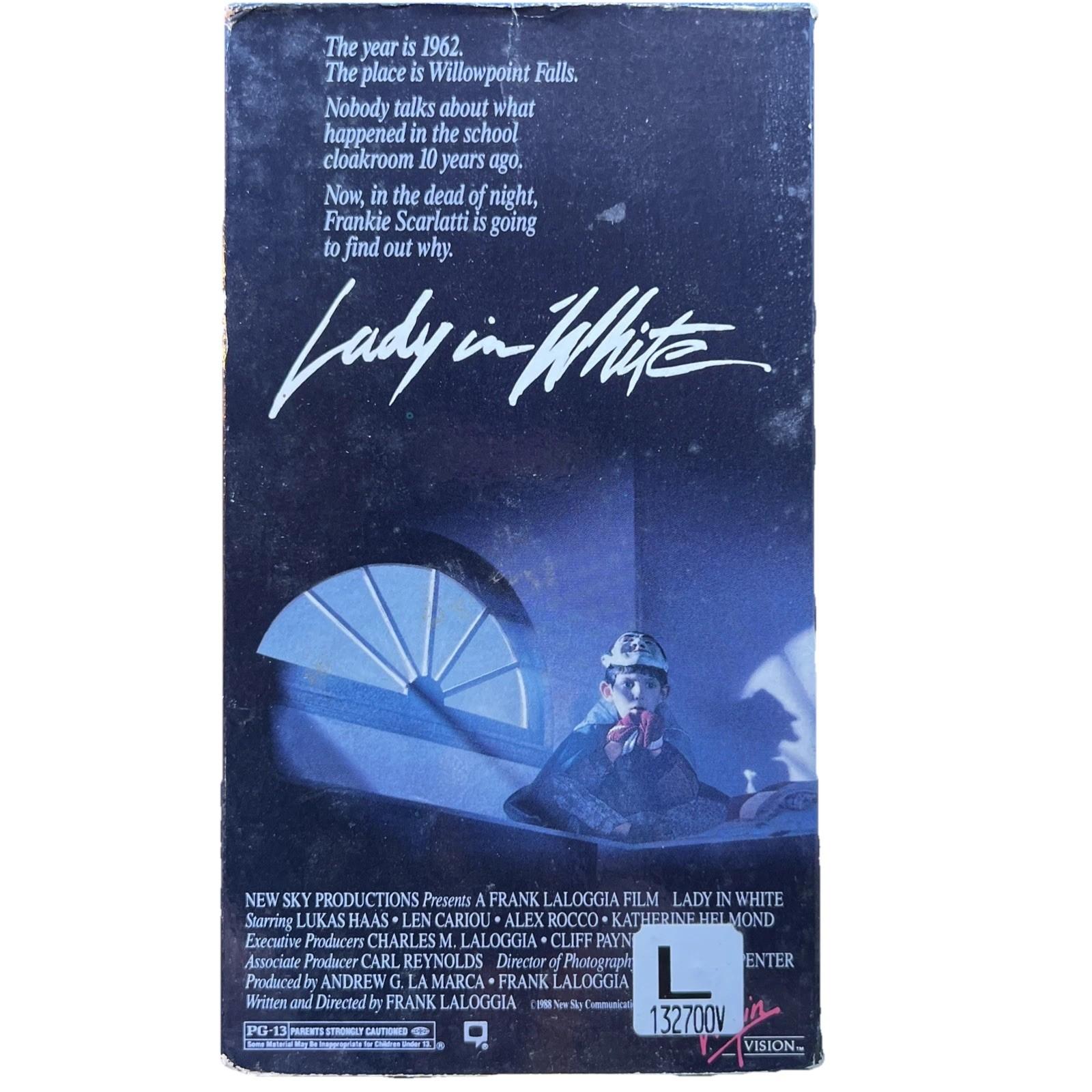Lady in White (VHS 1988) Haas Horror Mystery Virgin Vision Free Shipping HTF