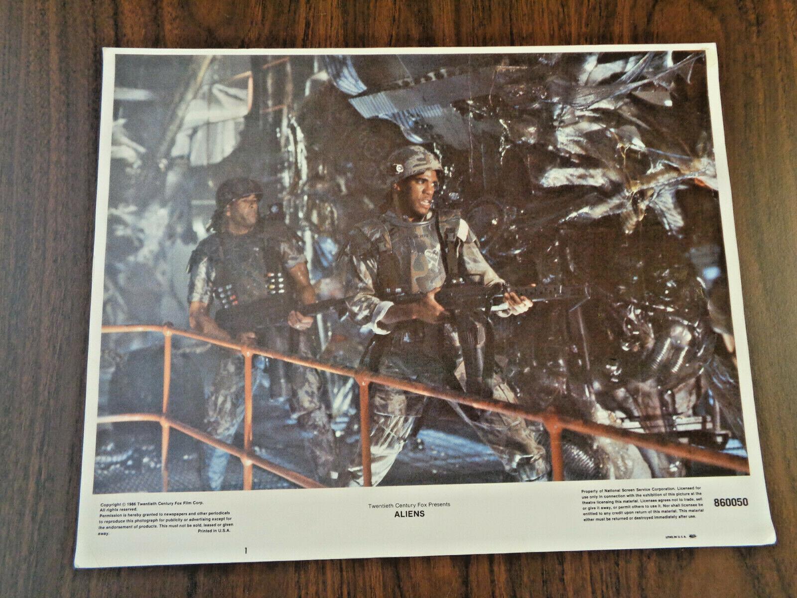 ALIENS 1986 ORIGINAL MOVIE LOBBYCARD 11X14 NM JAMES CAMERON S. WEAVER MONSTERS