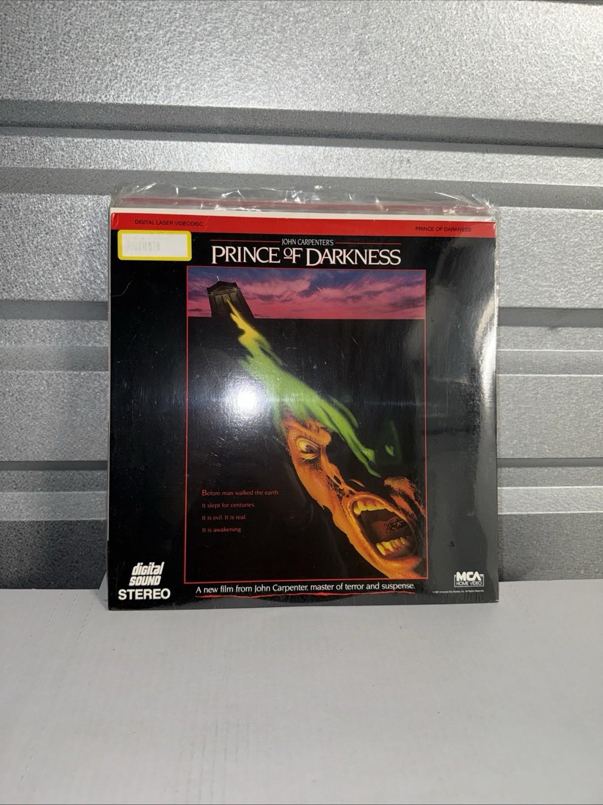 Sealed Prince of Darkness 1987 LaserDisc John Carpenter Rare HTF Cult 40761 W11