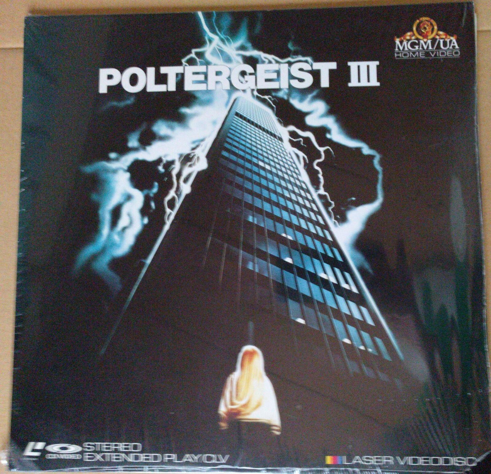 Poltergeist III (1988) Horror Sci Fi Memorabilia Vintage Laser Disc NTSC