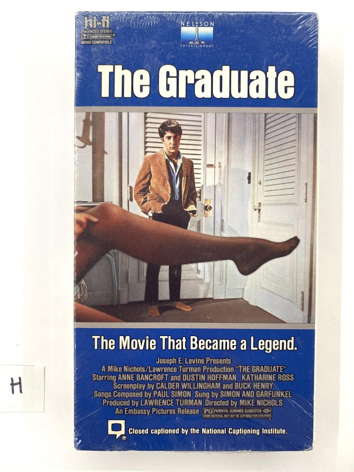 THE GRADUATE FACTORY SEALED 1ST PRINT NEW VHS W/ WATERMARK RARE HTF OOP CLASSIC