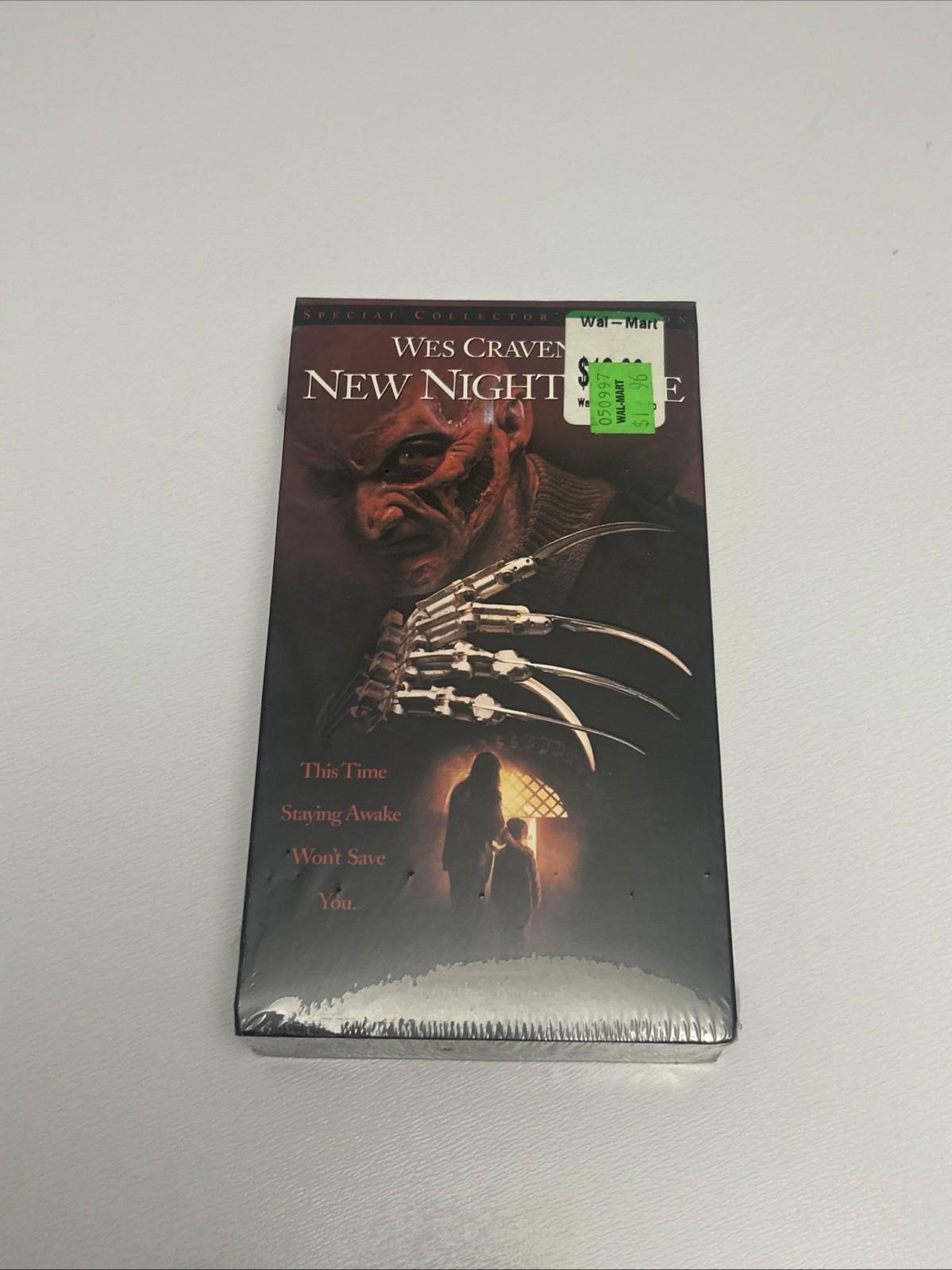 Wes Cravens New Nightmare (VHS, 1995) RARE FACTORY SEALED
