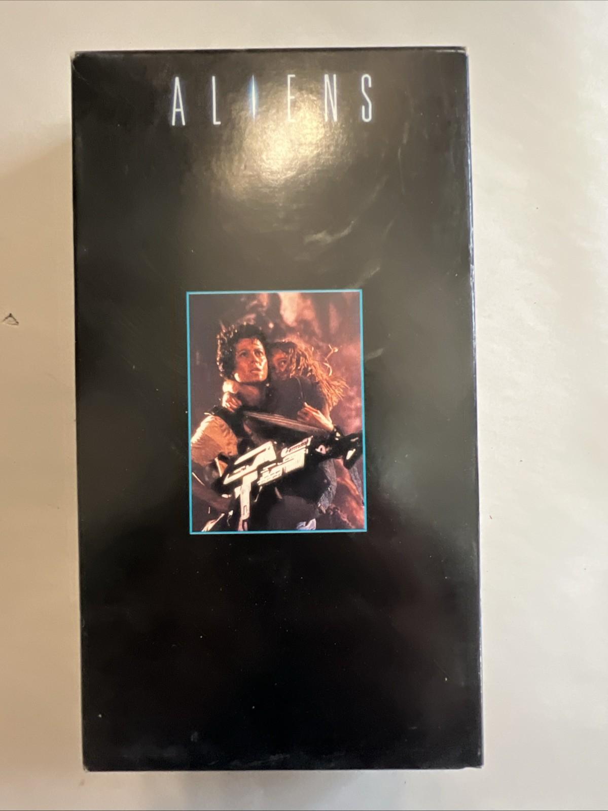Aliens VHS Tape Original Movie 1986 20th Century Fox Sigourney Weaver Hi-Fi