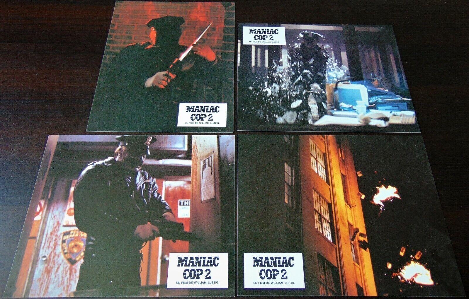 Maniac Cop 2 8 Original French Lobby Cards 10/11 1990