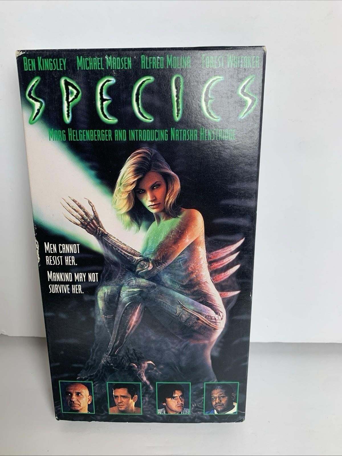 Species (1995) VHS — Sci-Fi Horror Cult Classic! MGM/UA Original Release