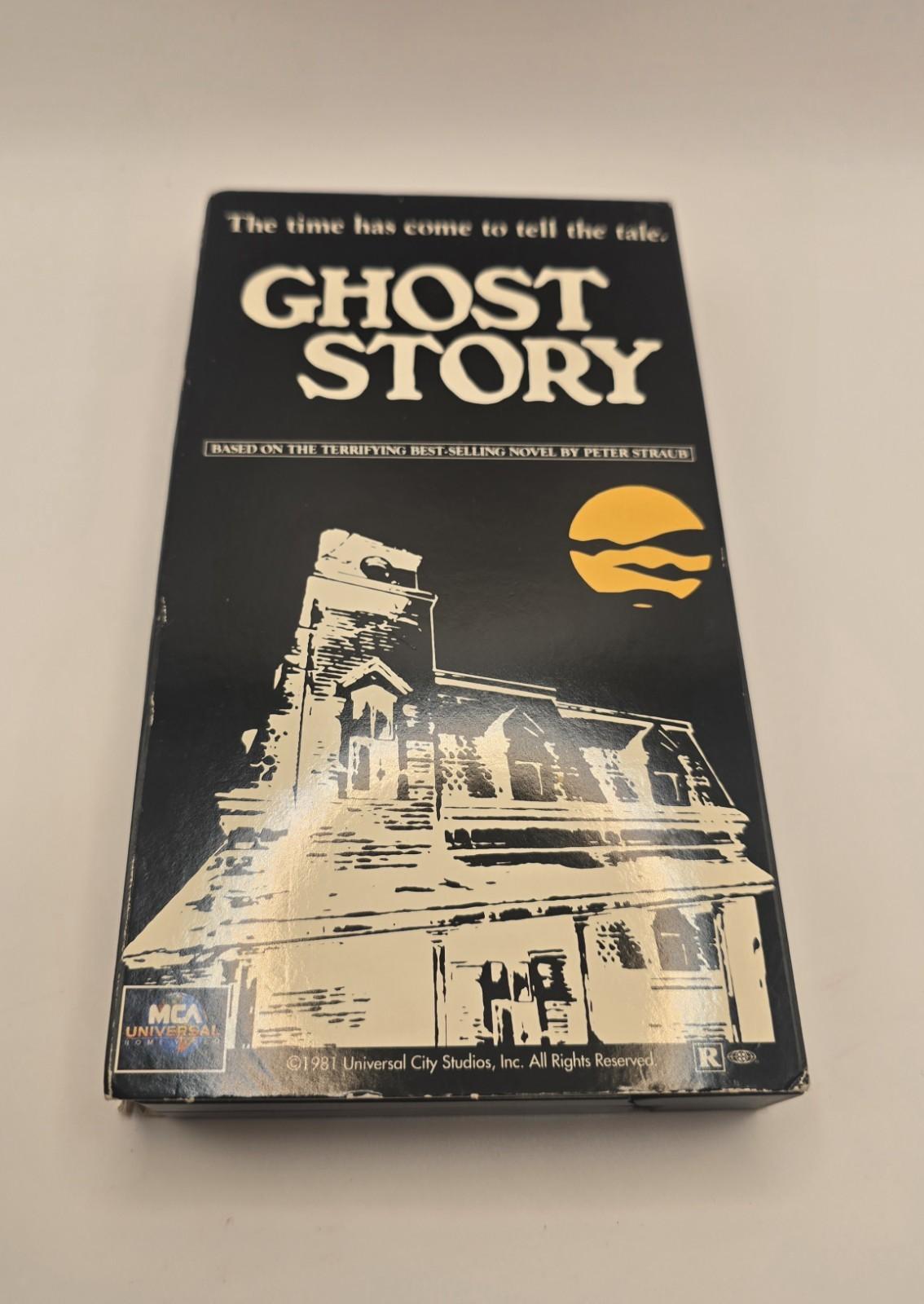 MCA Ghost Story (1981) VHS Horror Ghosts Fred Astaire Rare