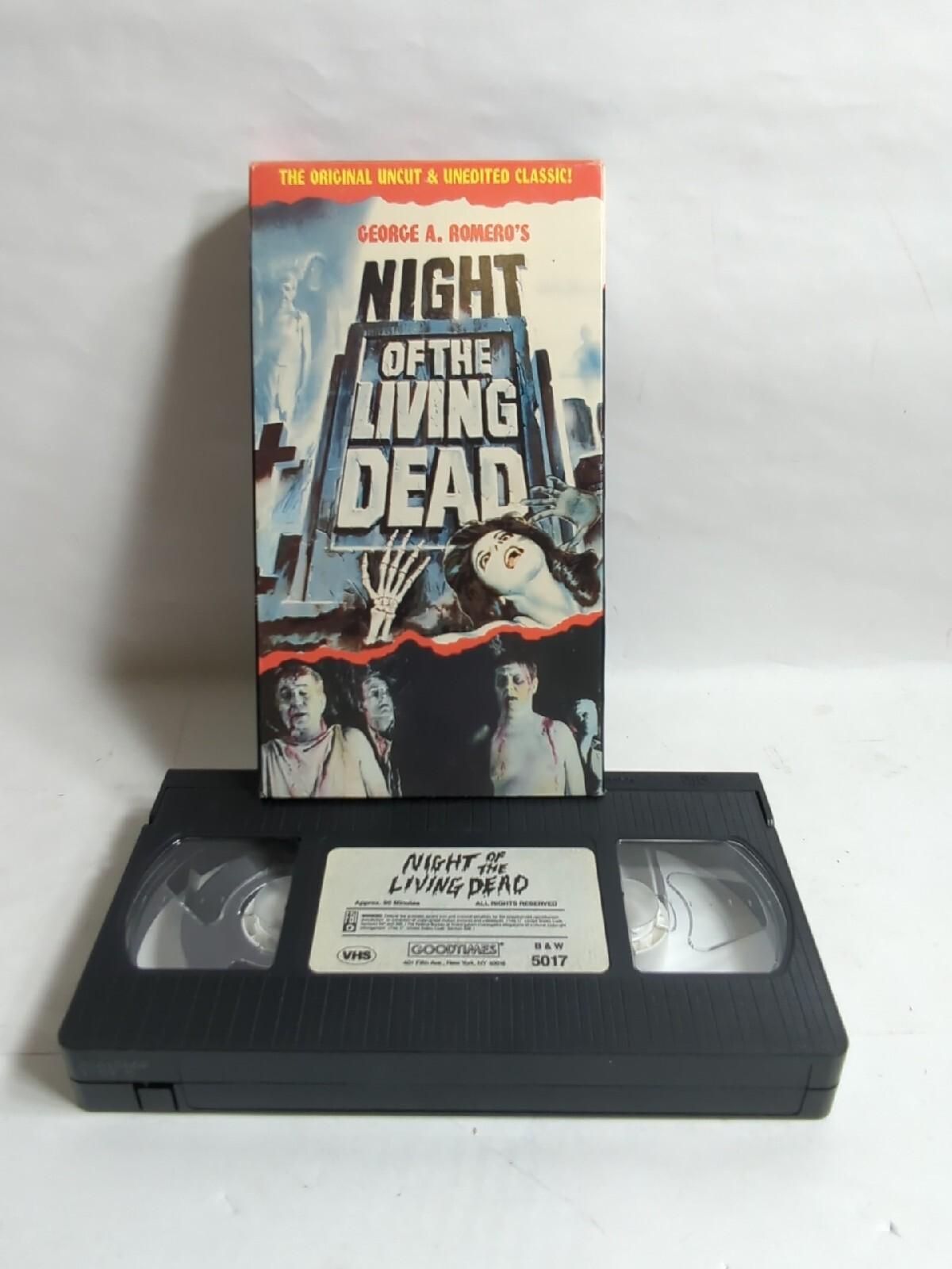 Vintage 1990 Night Of The Living Dead George A. Romero Tested