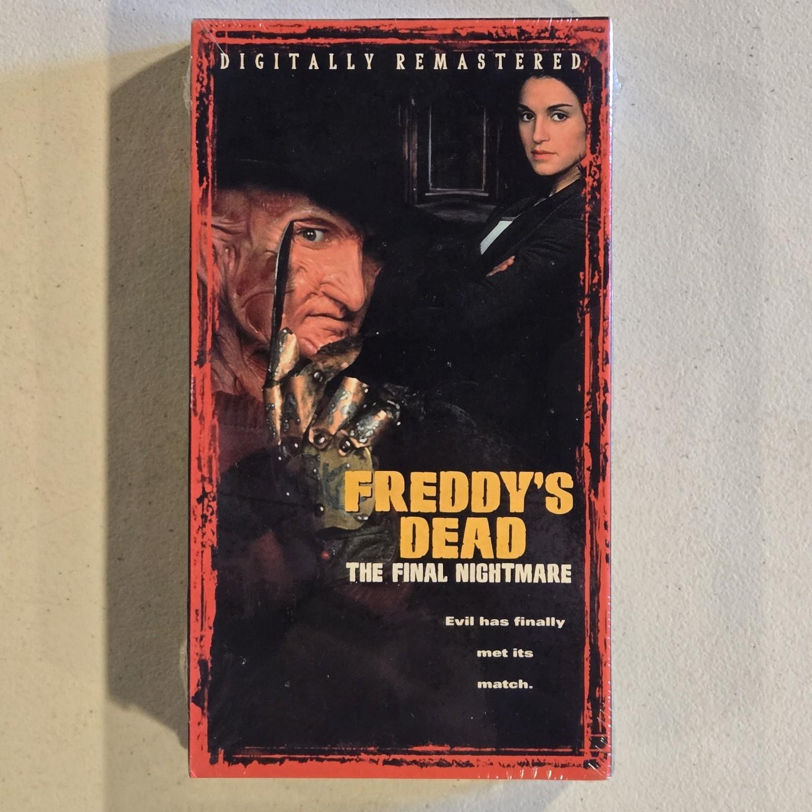 Freddy's Dead - The Final Nightmare VHS 1991 HORROR SLASHER RARE R - BRAND NEW