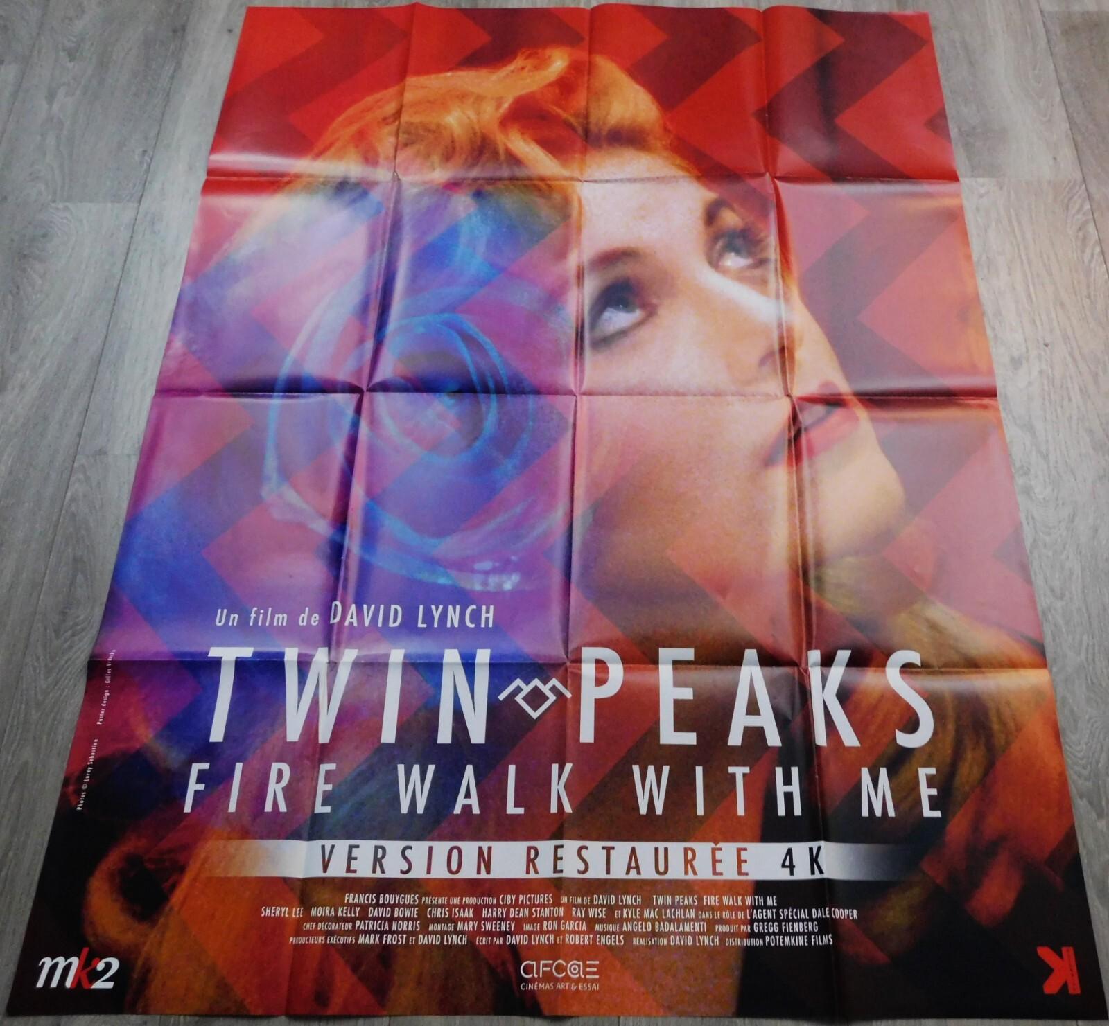 Twin Peaks Fire Walk with Me French Movie Poster 47"63 1992/RR2010 D Lynch