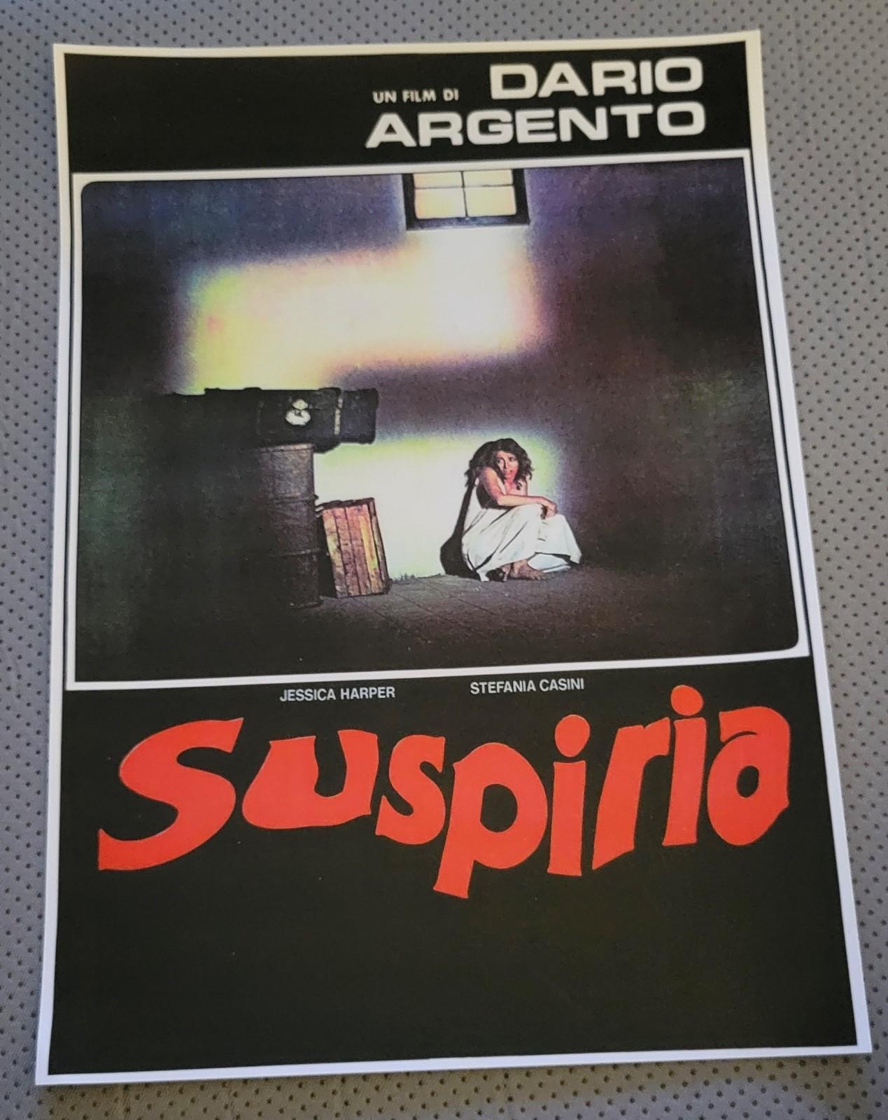 Set of 5 Suspiria Lobby Card Photo Prints