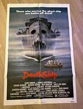 Death Ship - Original 1981 One Sheet Movie Poster - 80s Grindhouse Classic Rare