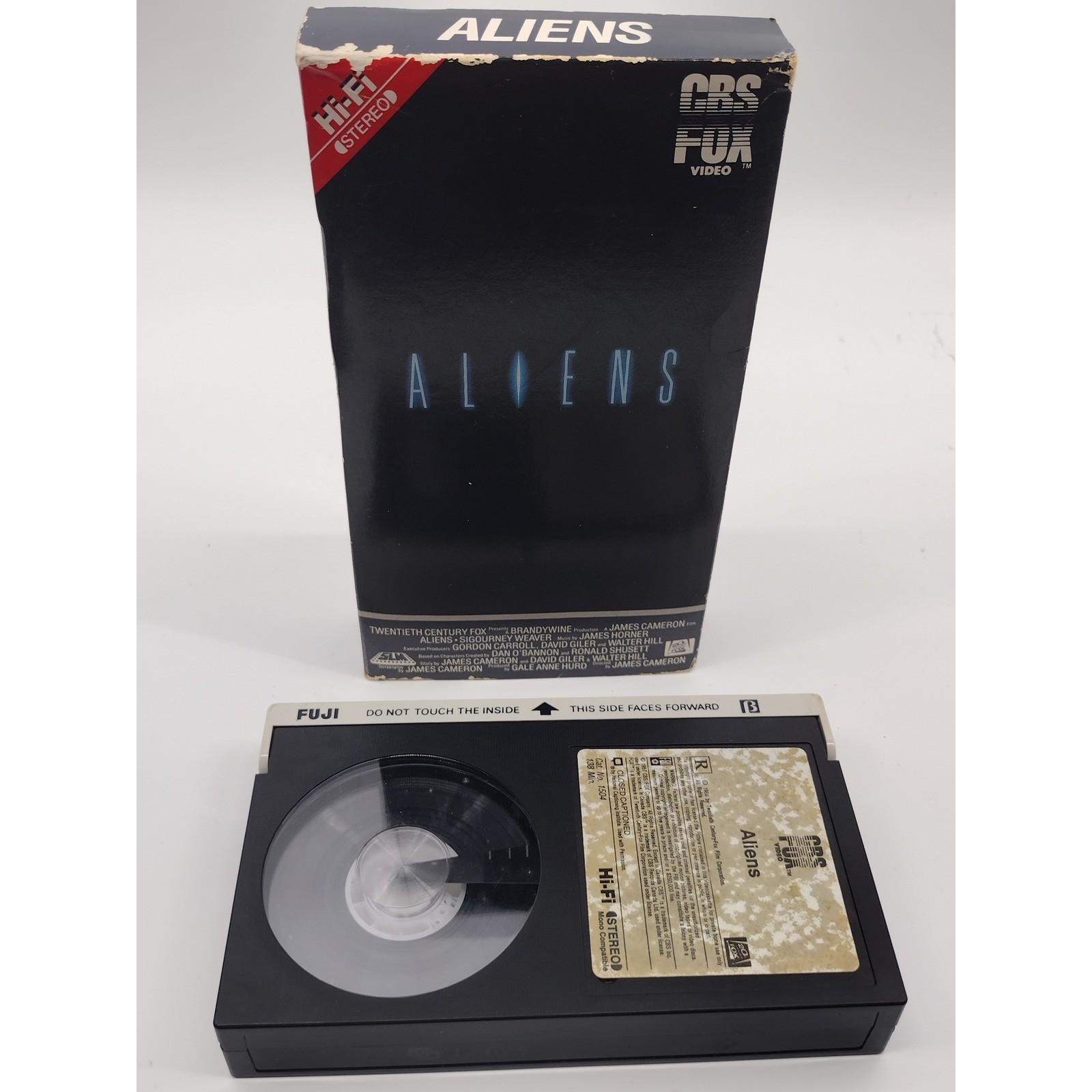 Aliens 1986 Betamax Movie CBS FOX Video Hi-Fi Stereo Sigourney Weaver Rare Beta