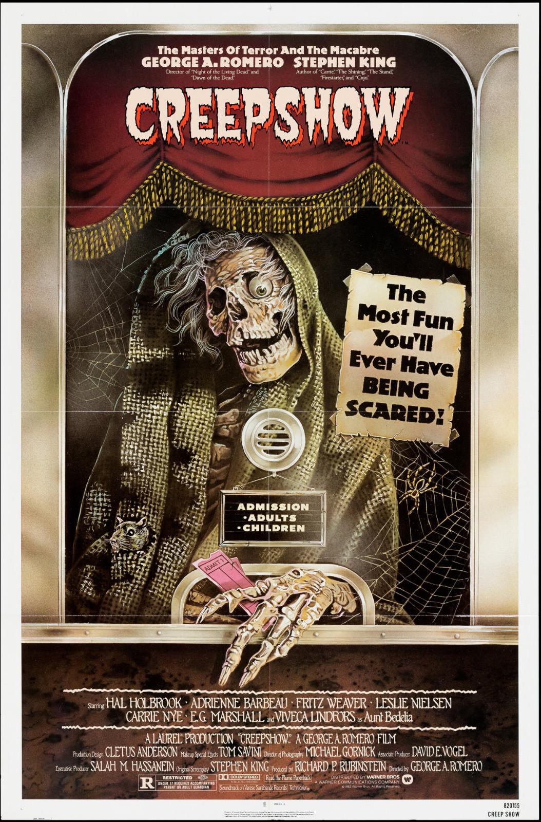 CREEPSHOW (1982) Rare One Sheet Vintage Movie Poster KING ROMERO  [NR MINT COND]