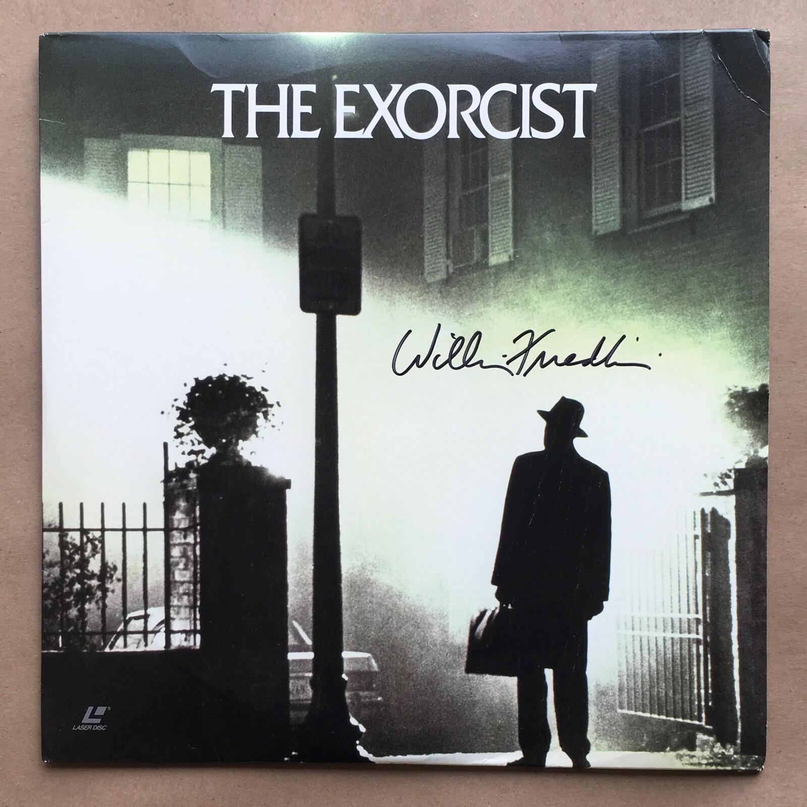 William Friedkin Signed The Exorcist Laserdisc Cover Autograph 1973 Horror Rare