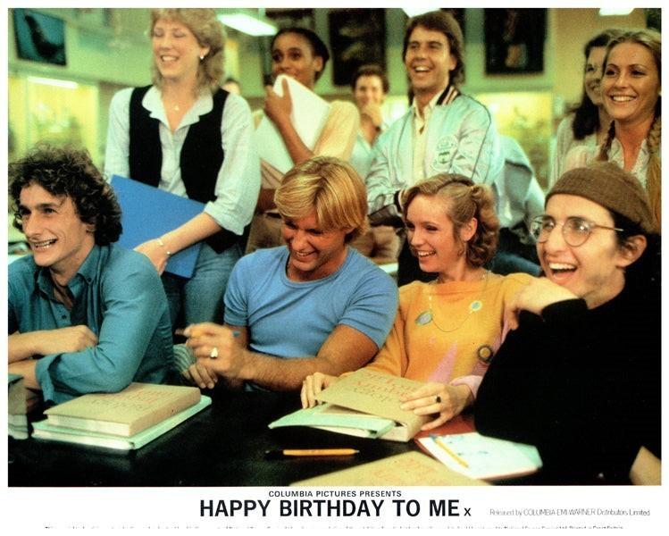Happy Birthday to Me Original Lobby Card Matt Craven Jack Blum Richard Rebiere 