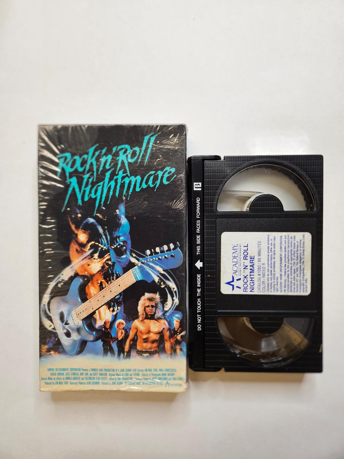 Rock 'n' Roll Nightmare Shapiro Academy Home Entertainment BETA MAX MOVIE