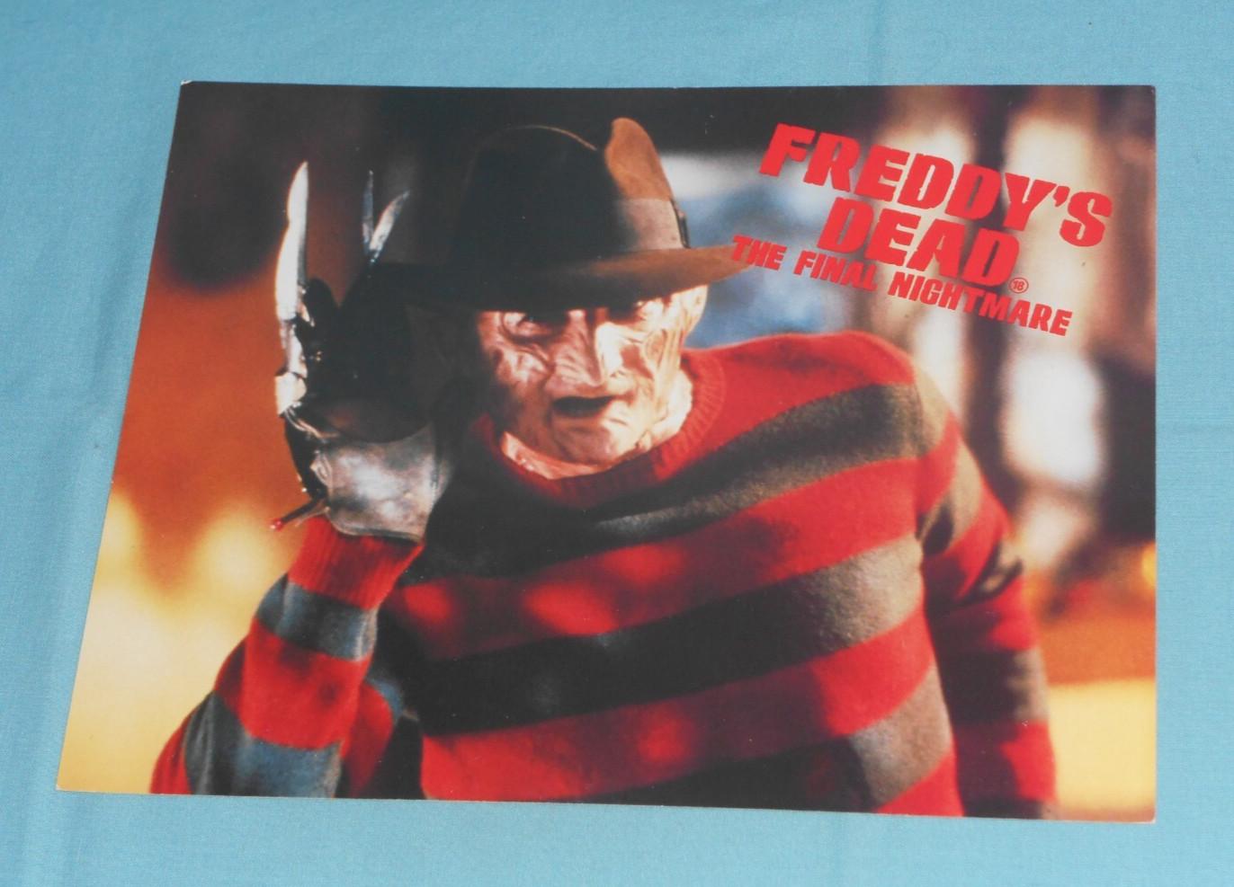 original FREDDY'S DEAD: THE FINAL NIGHTMARE MINI LOBBY CARD #4