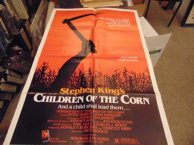 CHILDREN OF THE CORN/ORIG US ONE SHEET MOVIE POSTER (STEPHEN KING)  Q38