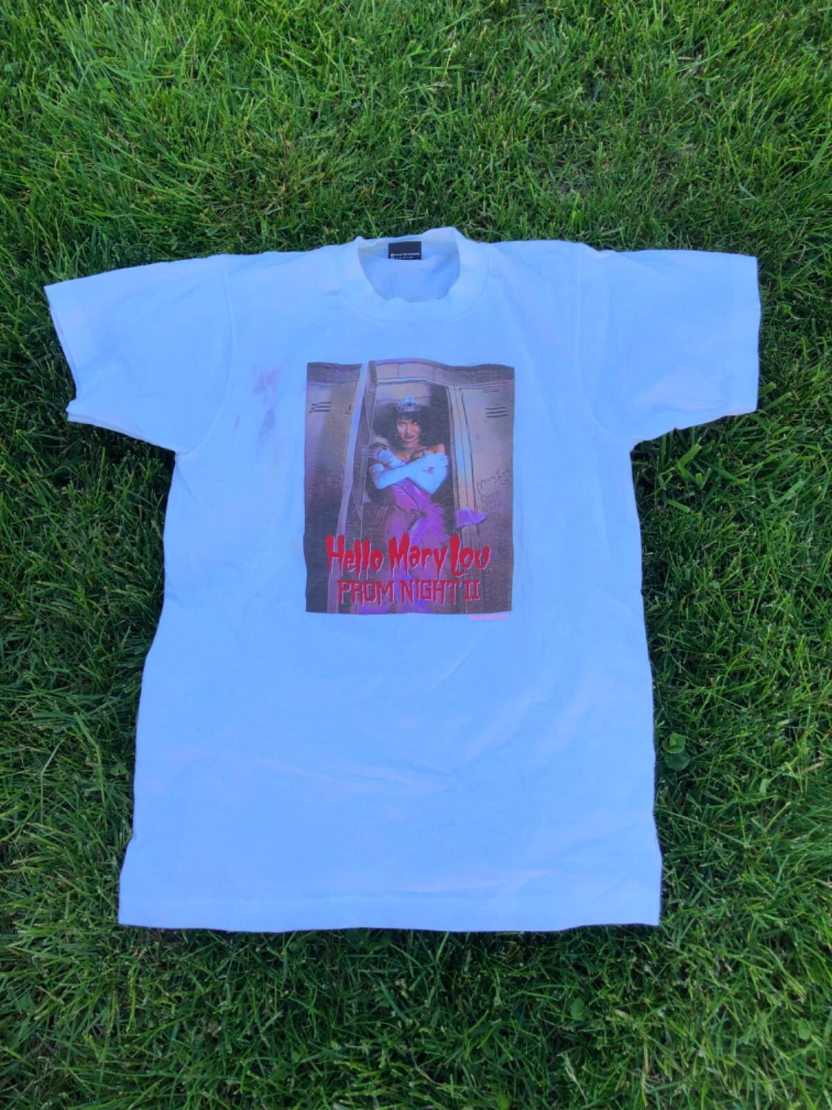 Prom Night II 1987 Movie Promo Shirt Size Medium Hello Mary Lou