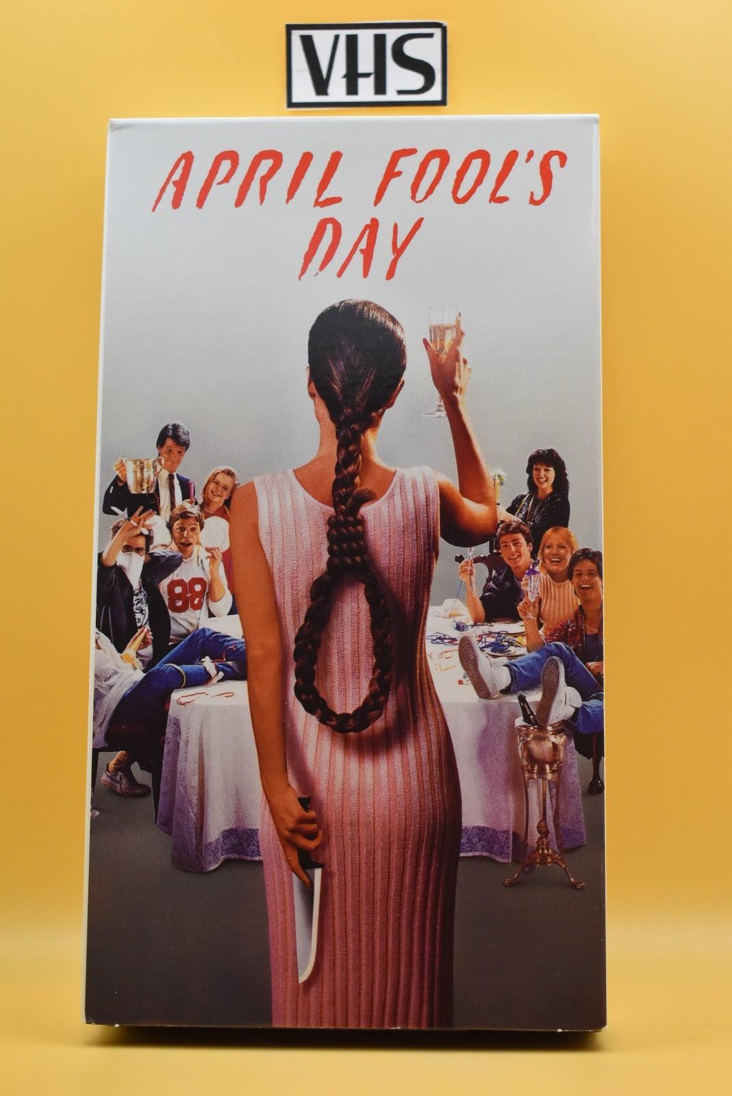 April Fool's Day (VHS, 1986) 1996 Deborah Foreman, Pat Barlow - 80's Horror
