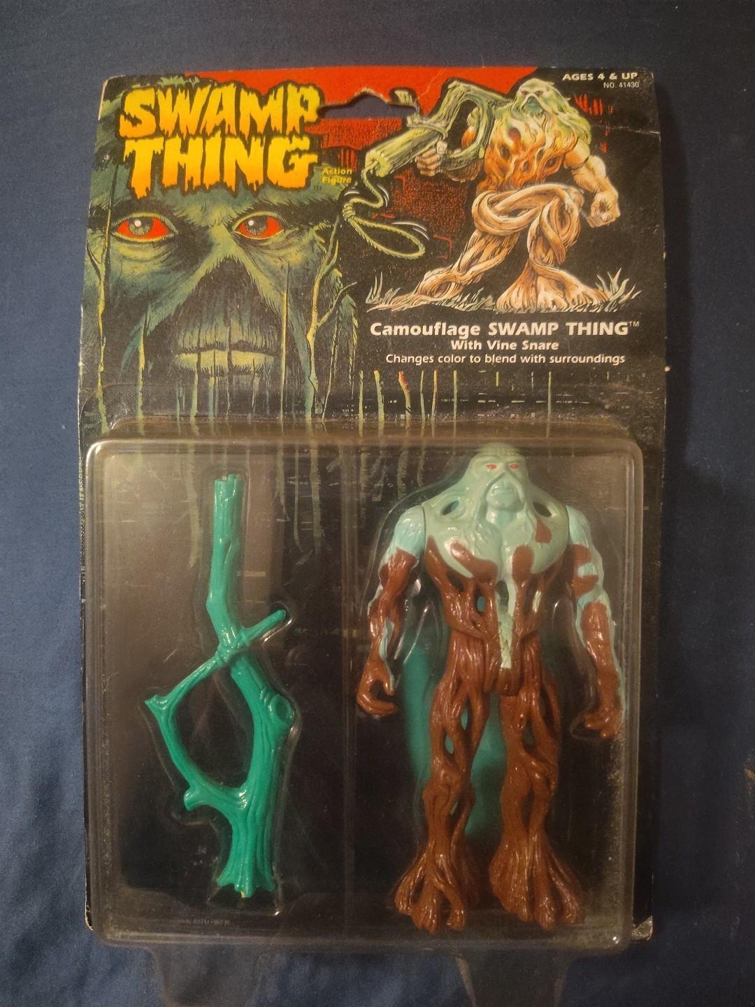 Kenner Swamp Thing Camouflage Variant Rare Collectible