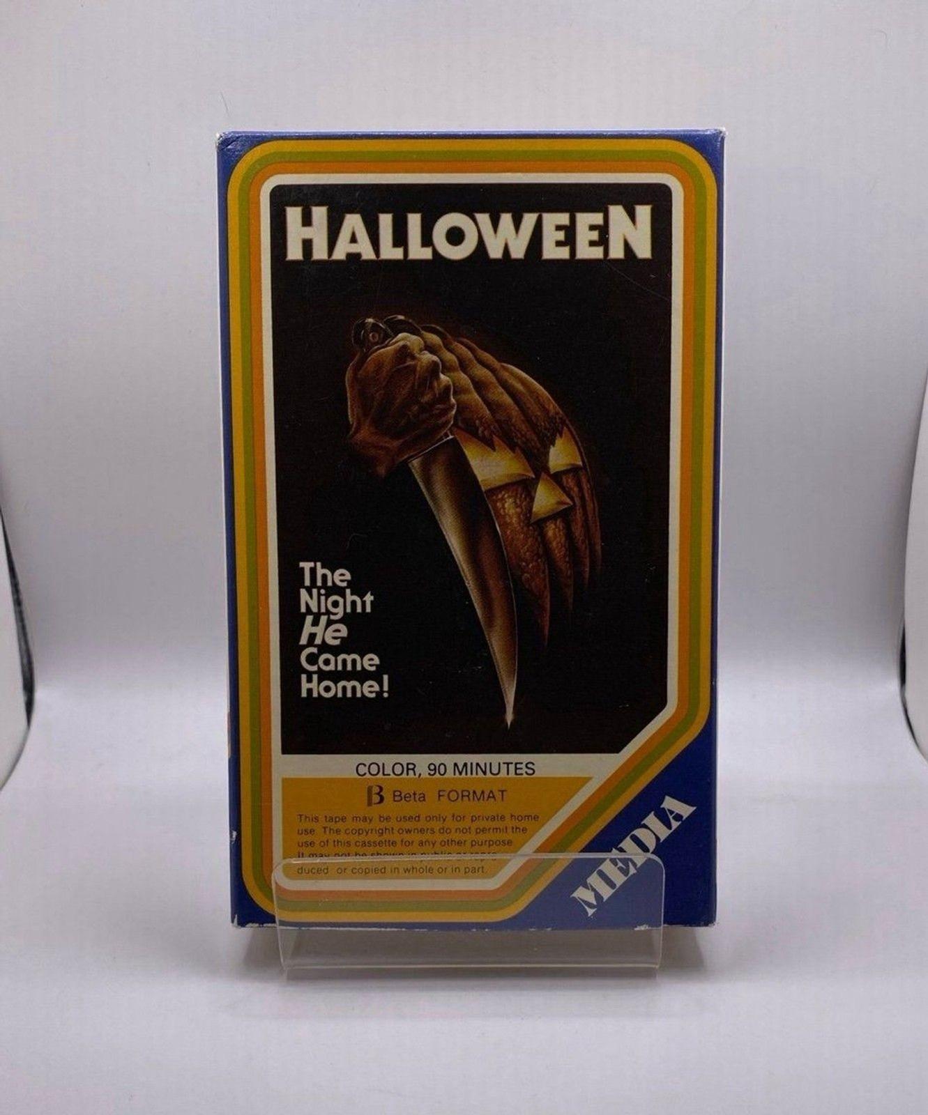 RARE "HALLOWEEN" 1ST PRINT | 1978 MEDIA | COLLECTORS BETAMAX NEAR MINT