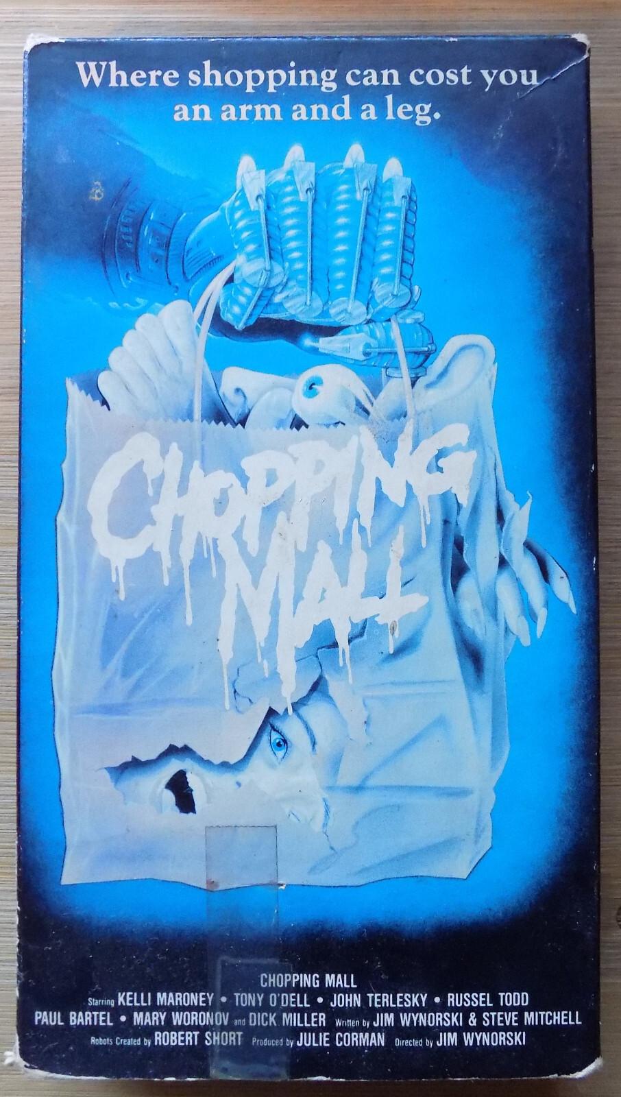Chopping Mall - HTF VHS - Kelli Maroney, Tony O'Dell, John Terlesky