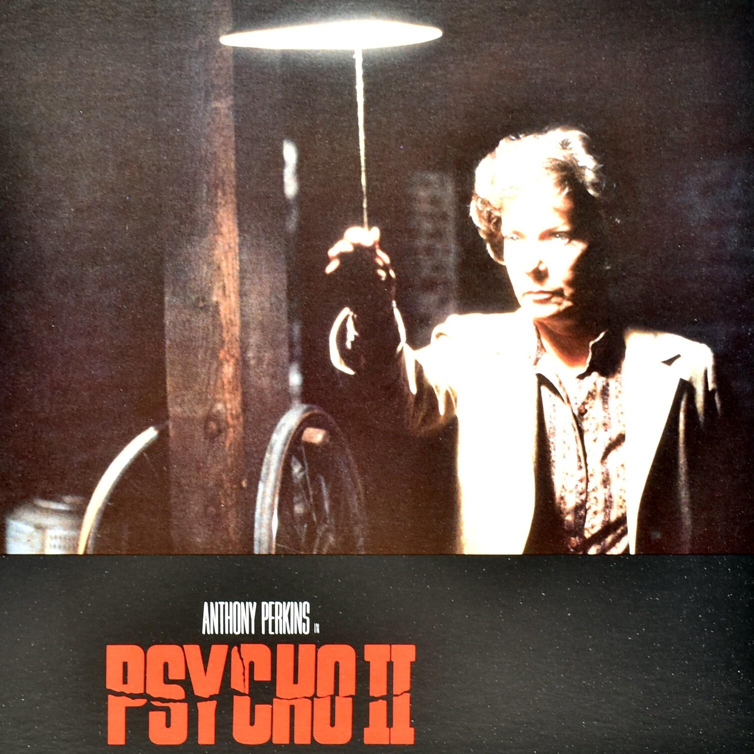 1983 Psycho II 2 Anthony Perkins Vera Miles Meg Tilly Robert Loggia Lobby Card 4