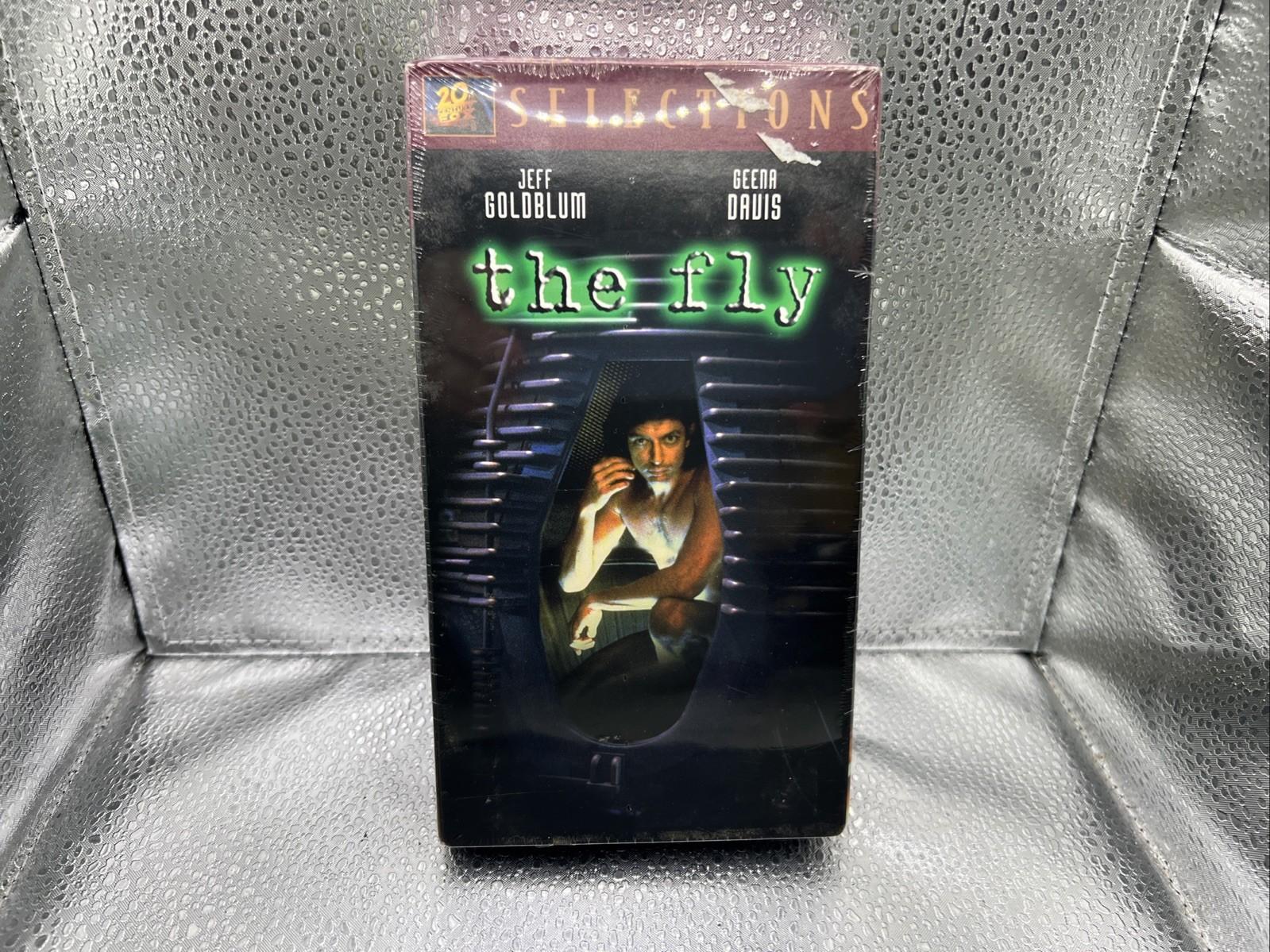 NEW The Fly (VHS, 1986) FOX Watermark SEALED Jeff Goldblum Geena Davis OOP RARE