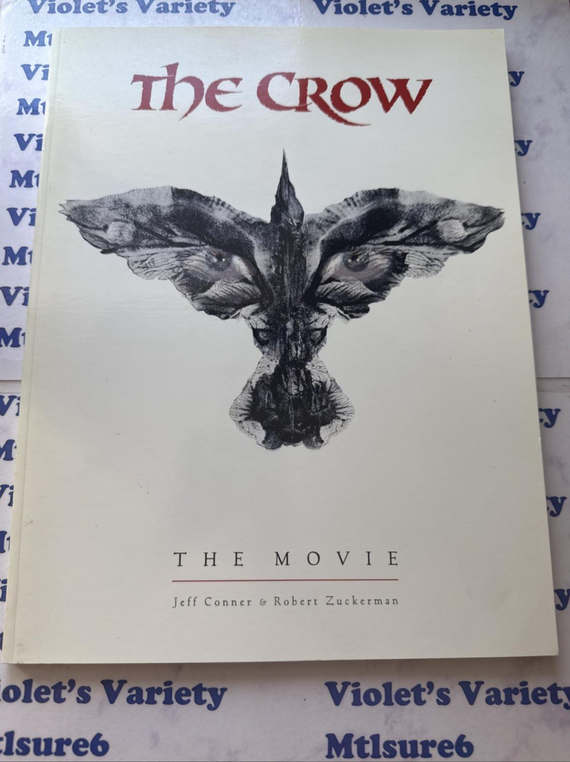 The Crow The Movie Behind The Scenes Book First Print Kitchen Sink Press 1994 PB