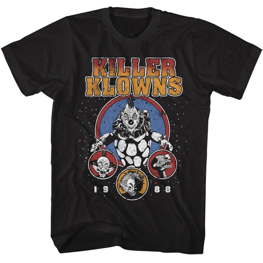 Killer Klowns From Outer Space - 1988 - American Classics - Solid Black Adult Sh
