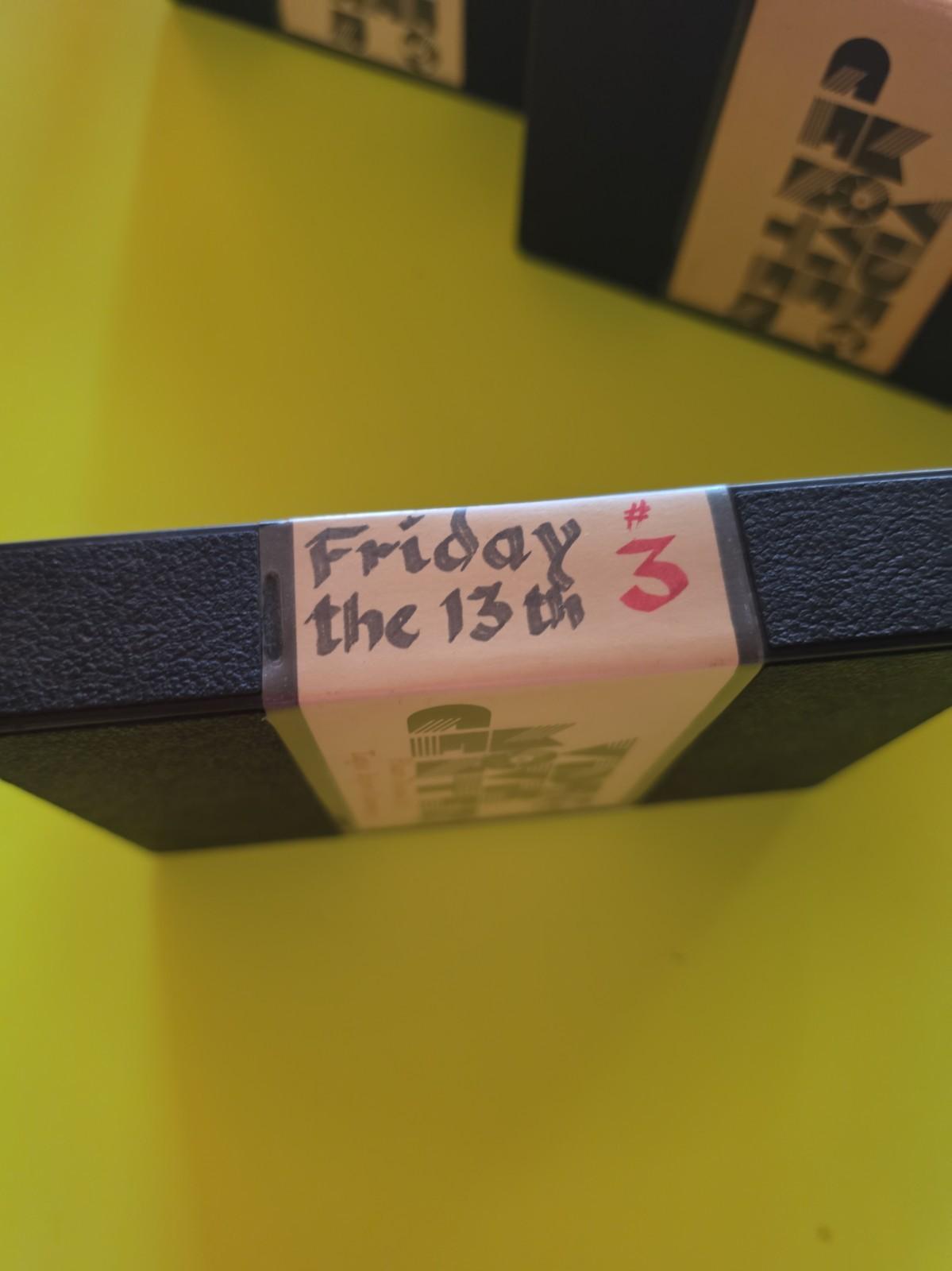 Friday The 13th Part 3 III BETA tape NOT VHS Horror Slasher