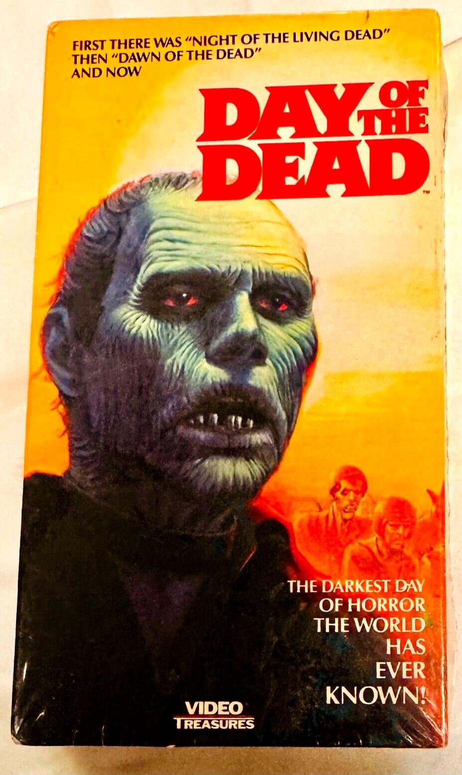 Day Of The Dead - VHS Zombie Horror Movie - PROMO - NEW - SEALED - RARE