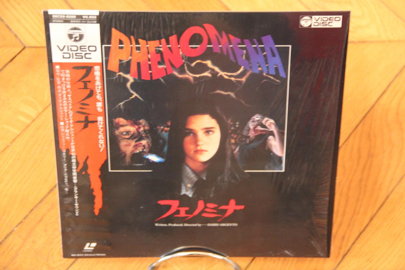 Phenomena 1985 Laserdisc LD NTSC JAPAN OBI�Horror