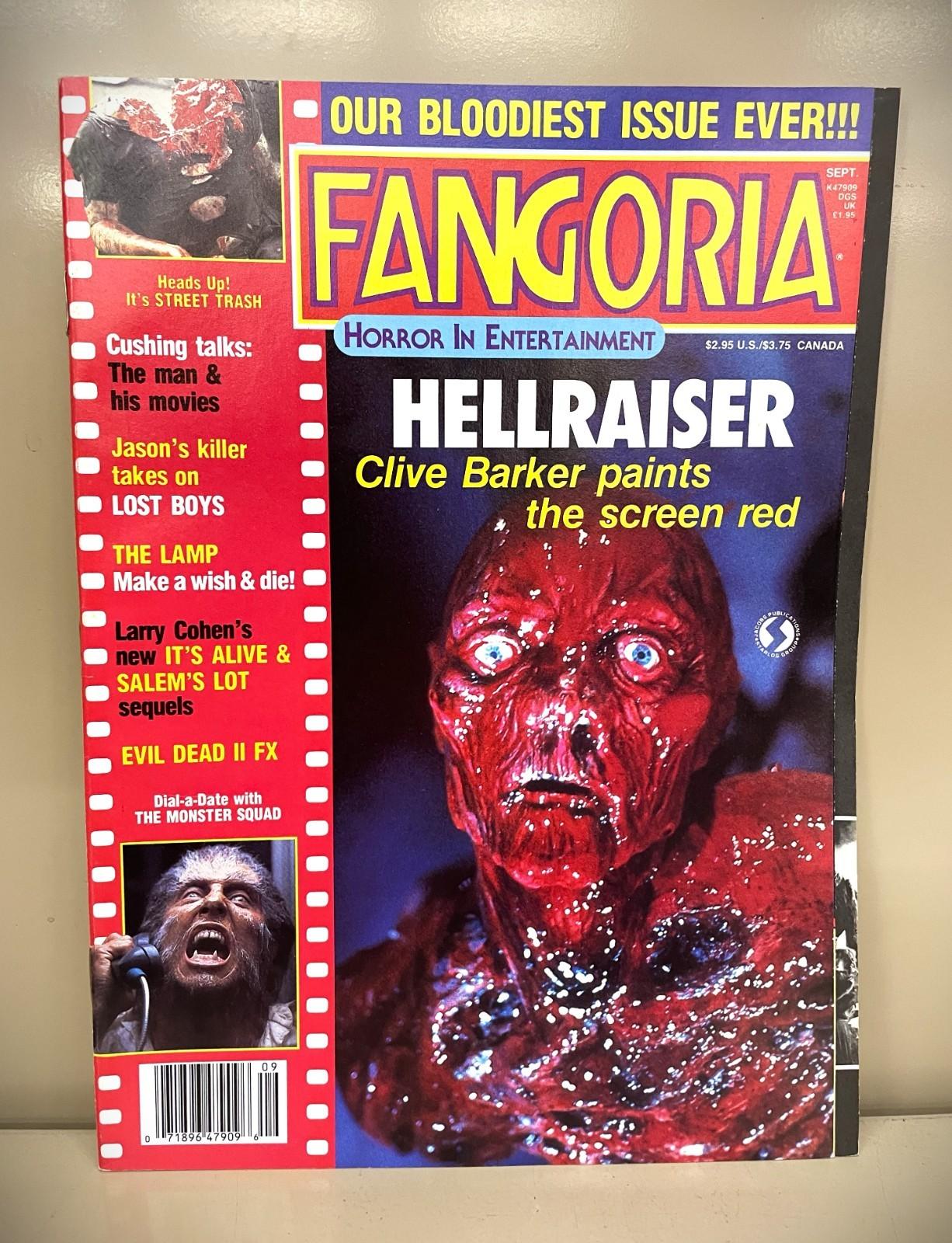 Fangoria Issue #67 Hellraiser September 1987