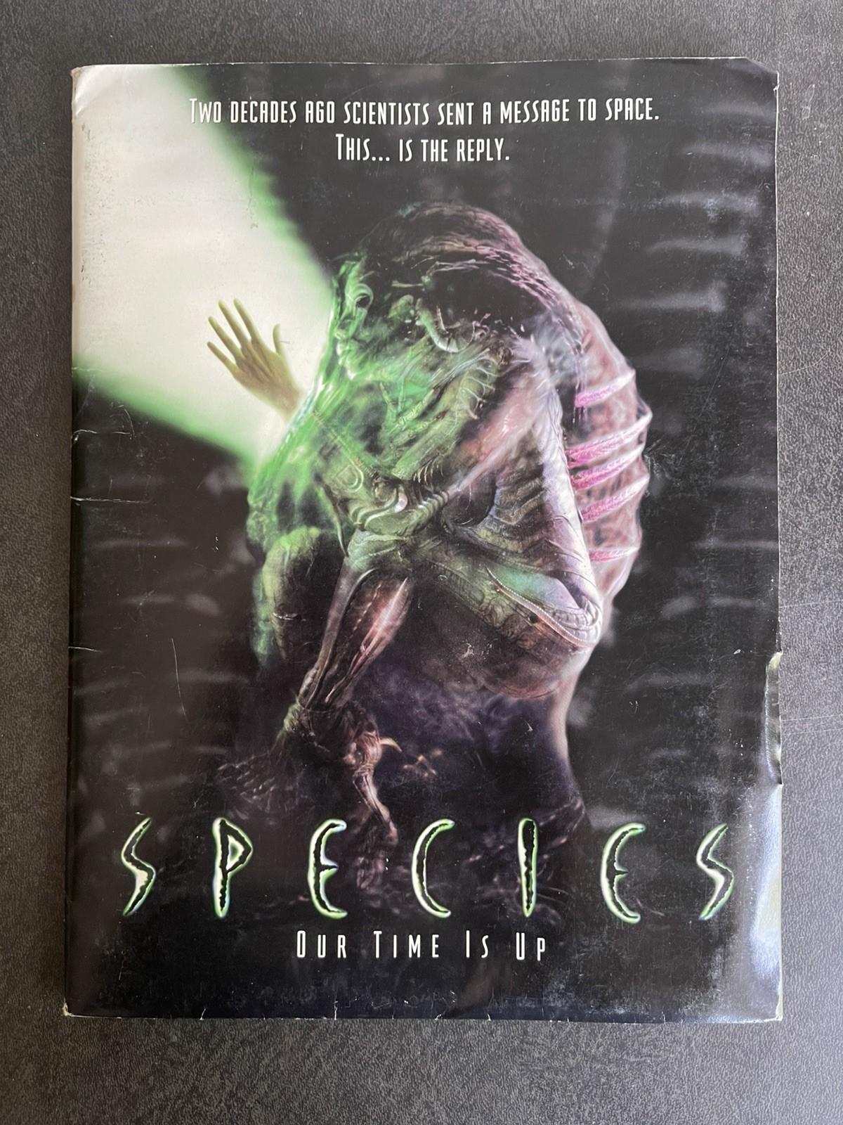 Species - Original 1995 Movie Press Kit - Includes Set Photos - READ