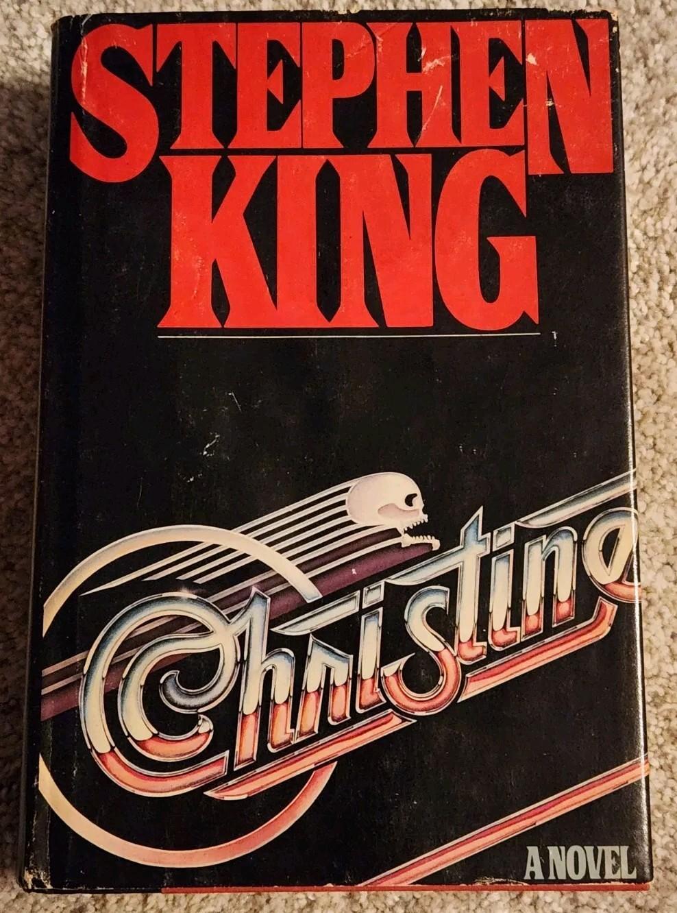 Stephen King Christine First 1st Edition Viking Press Book Club Edition 