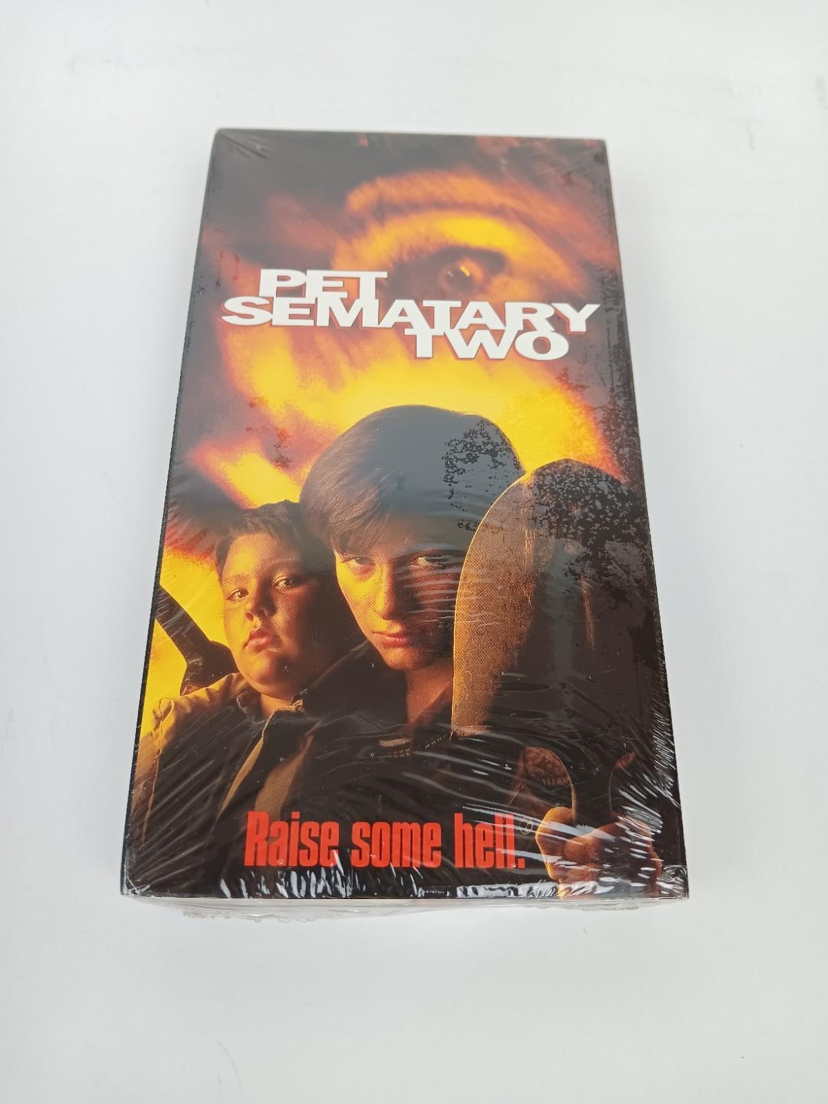Pet Sematary Two 1992  VHS Tape Paramount Pictures Sealed