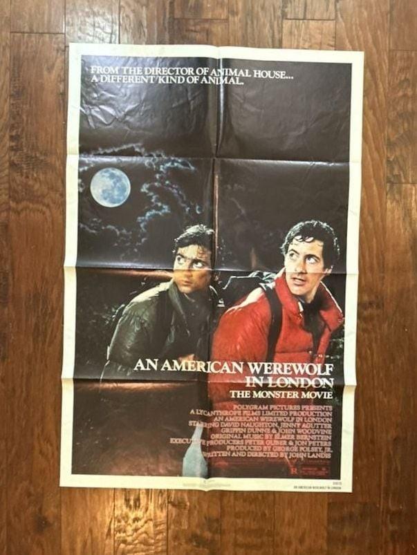 An American Werewolf in London 1981 Original One-Sheet Movie Poster