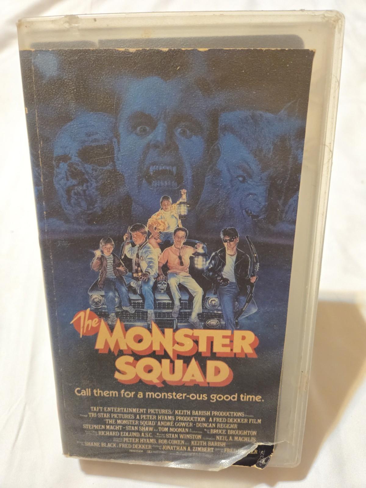 The Monster Squad VHS 1987 Rare Works Original