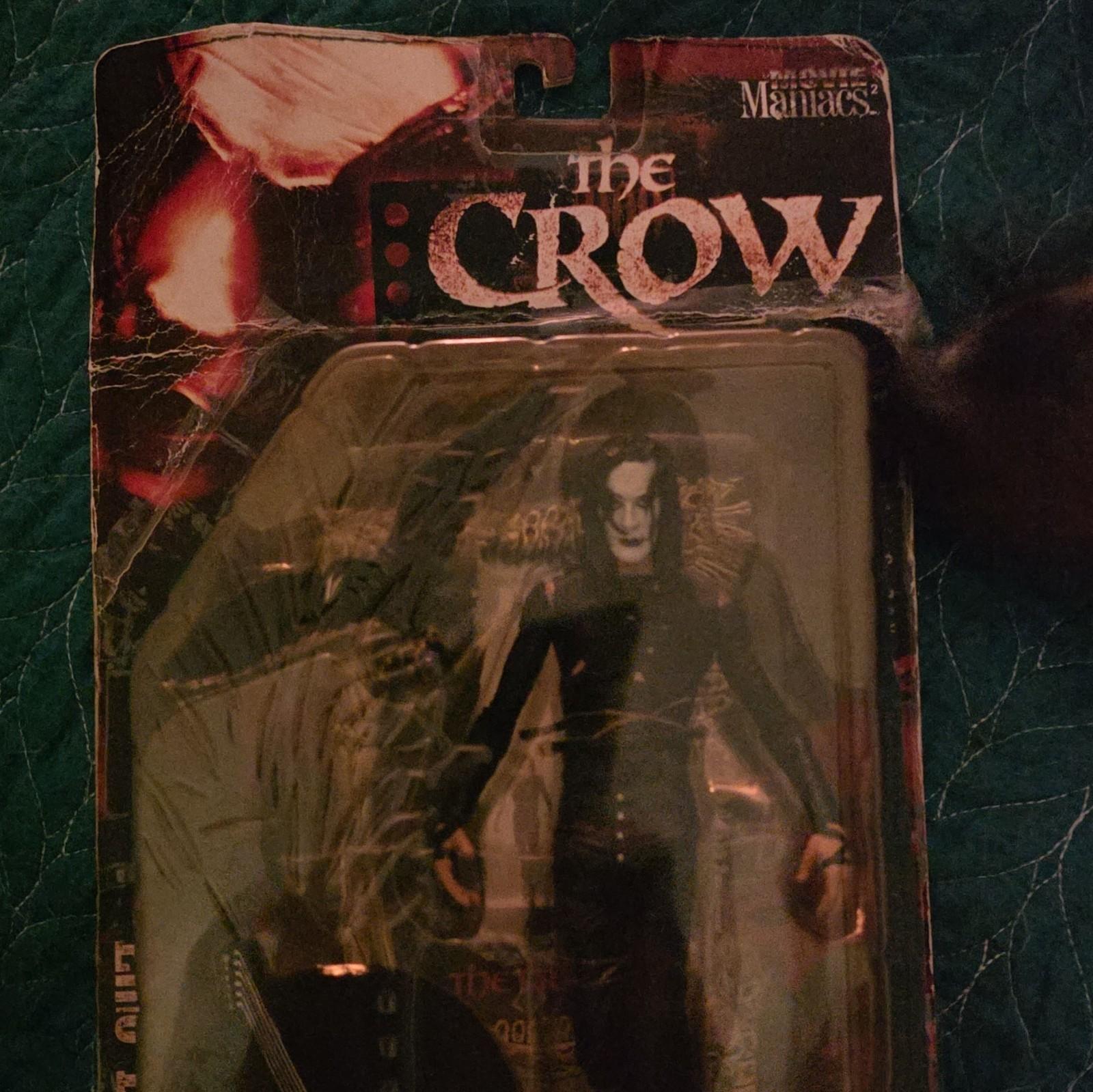 The Crow Movie Action Figure Maniacs On Card Original Movies Collectible
