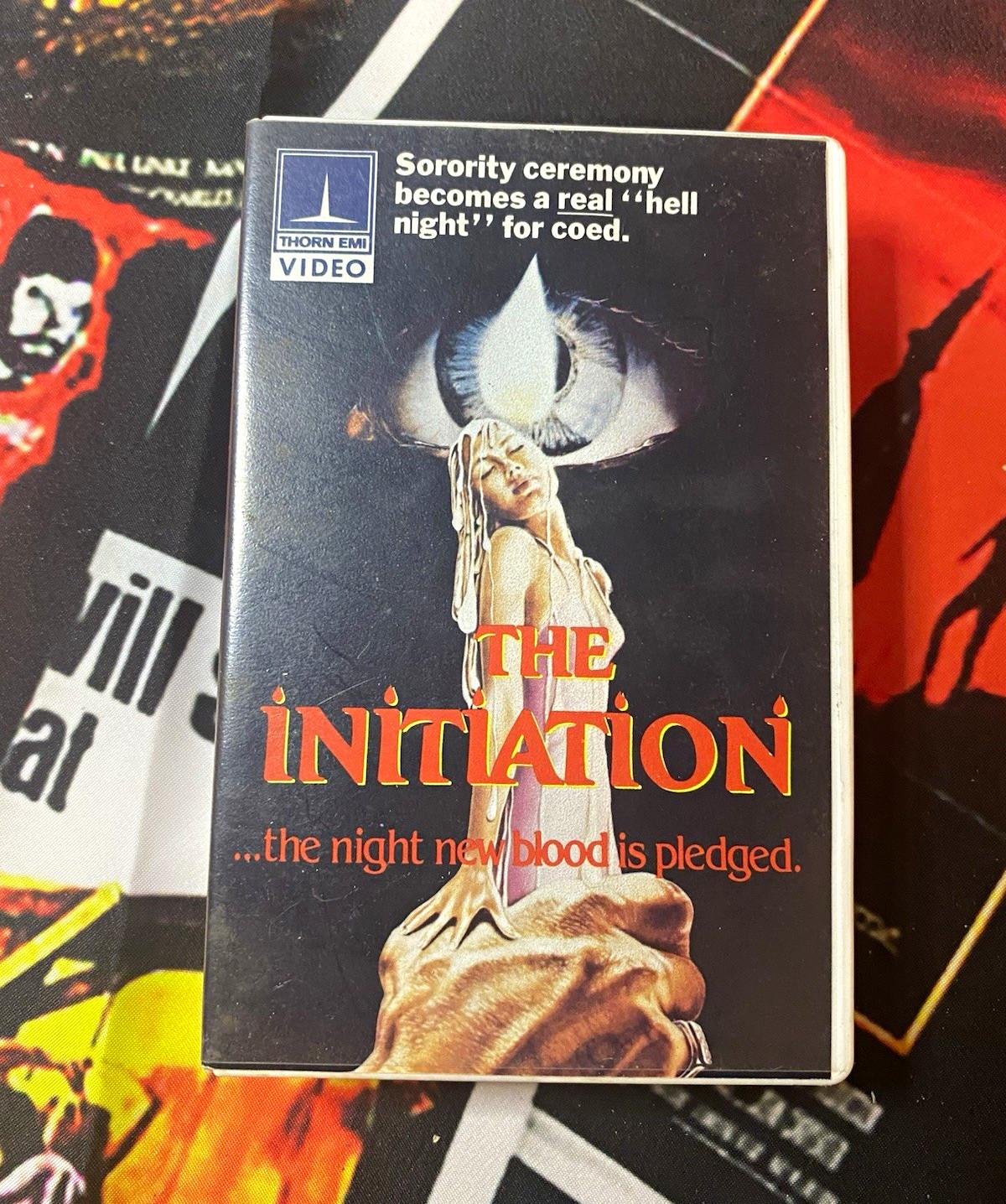 The Initiation Betamax NTSC Thorn EMI Video Horror R 1984 Vera Miles