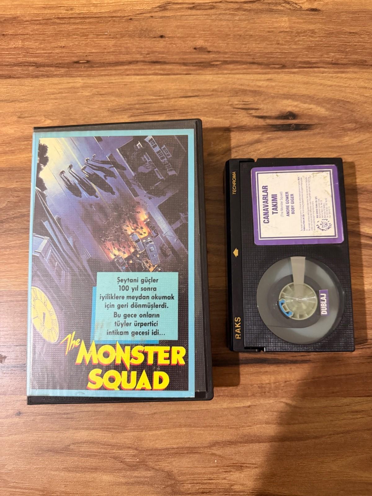 The Monster Squad Rare Turkish Betamax TAPE HARD TO FIND NOT VHS Rex Video Beta